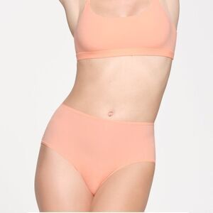 SKIMS fits everybody full brief color faded nectar size L NWT‎ in packaging